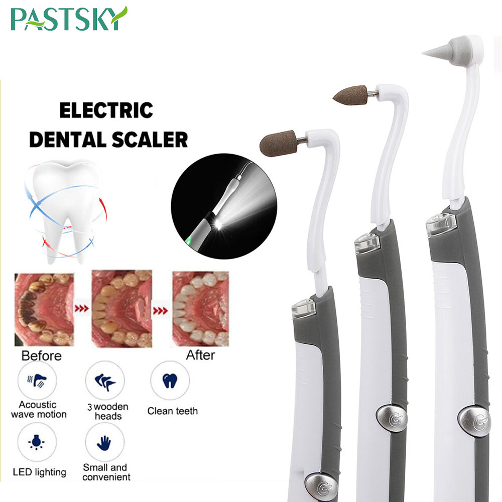 PASTSKY Electric Tooth Cleaner Machine Ultrasonic Dental Scaler USB Electric Toothbrush High Frequency Vibrations Whiten Tool