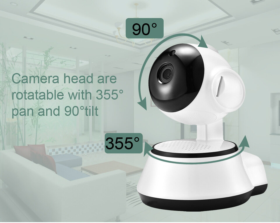NEW 2020 CCTV Camera 360 Degree 1080P Wireless Home Security Upgraded Night Vision HD Baby Monitor IPCamera V380 IP CAM HD Wifi IP Security Camera P2P Pan Tilt Wireless CCTV Night Vision cctv camera