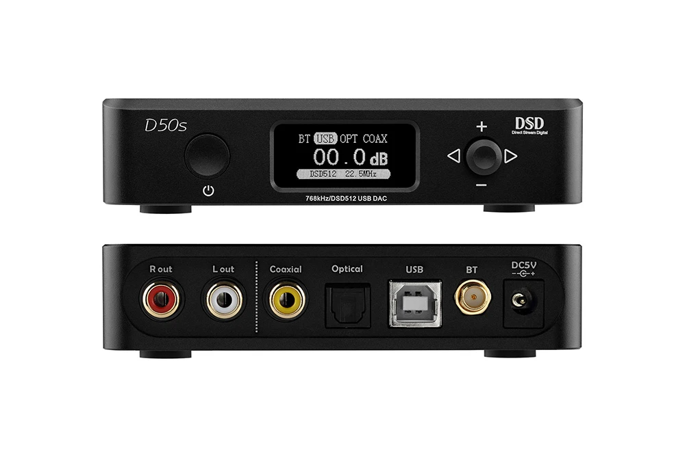 TOPPING D50s, Dual ES9038Q2M DAC, LDAC Bluetooth, Hifi Audio