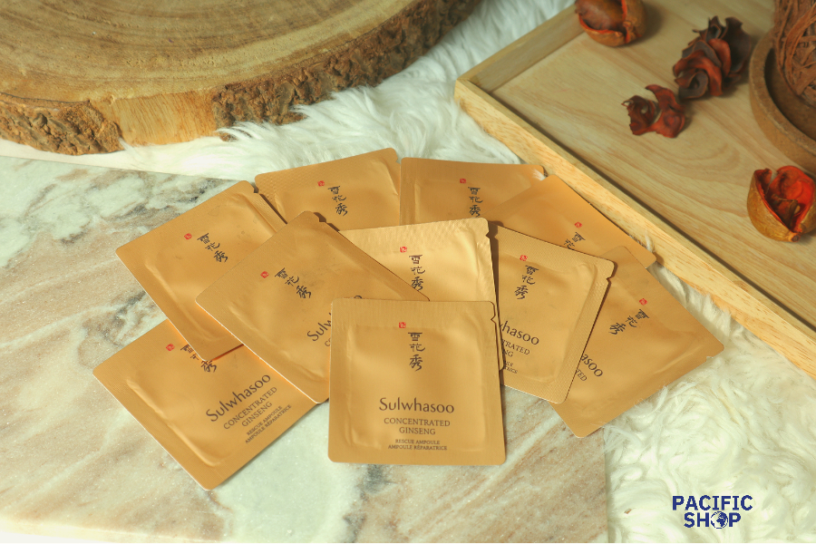 [Sulwhasoo][2021 NEW] Concentrated Ginseng Rescue Ampoule 1ml (24ea SAMPLE)