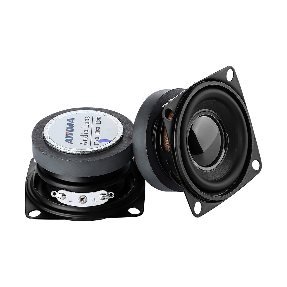 AIYIMA 2Pcs Subwoofer HIFI 2 Inch 4Ohm 5W Full Range Speaker Mini Woofer Speakers DIY Audio Subwoofer Loudspeaker