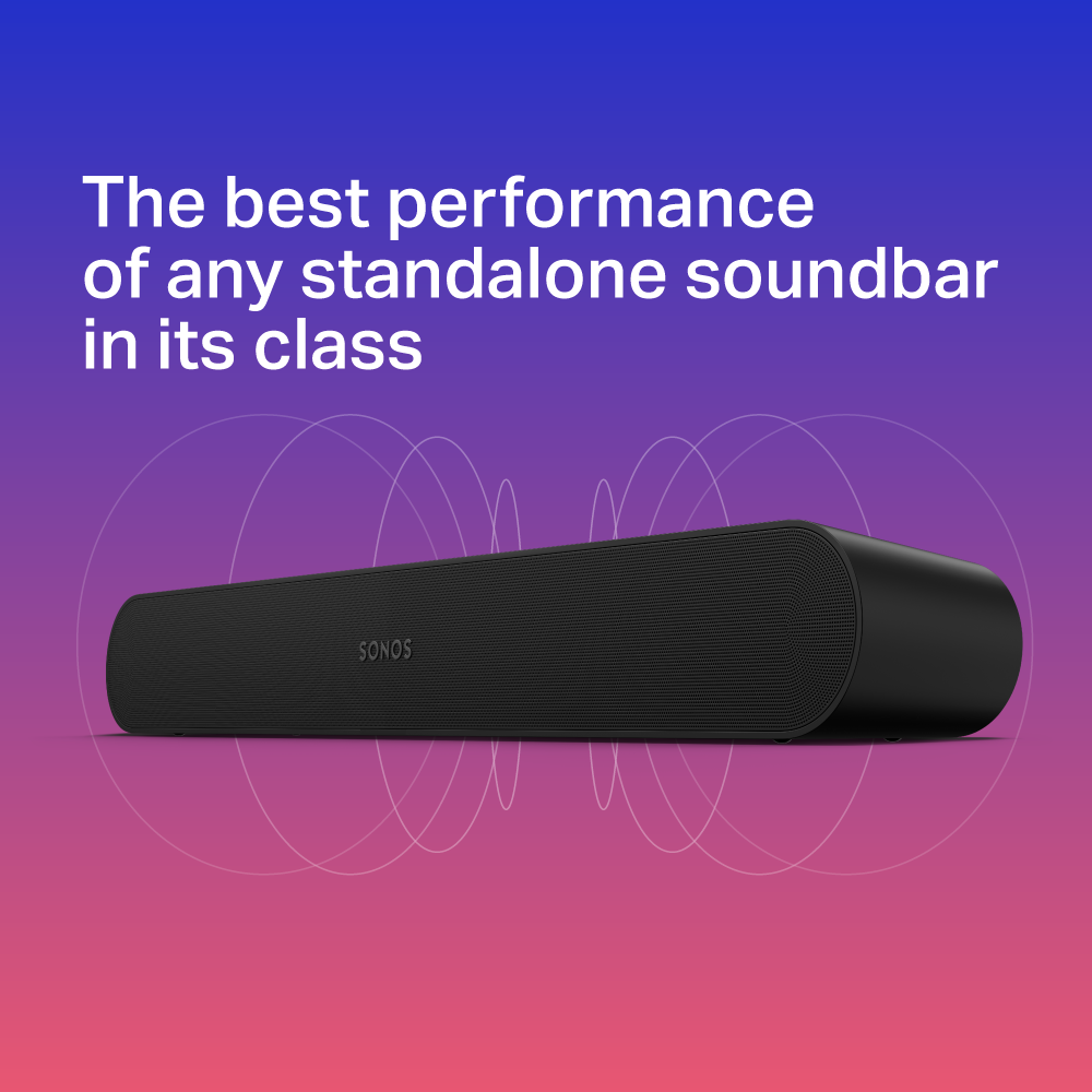 Sonos Ray Soundbar for TV and Gaming