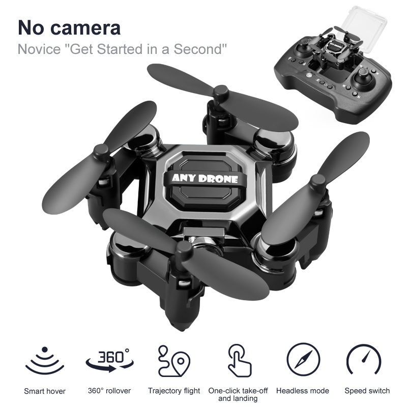Tongjia Original Official 802 Mini Drone, Hand Operated and Remote Control Nano Quadcopter for Boys Girls Kids , with Batteries, Throw To Go, Flips, Obstacle Avoidance, Circle Flying, Altitude Hold,