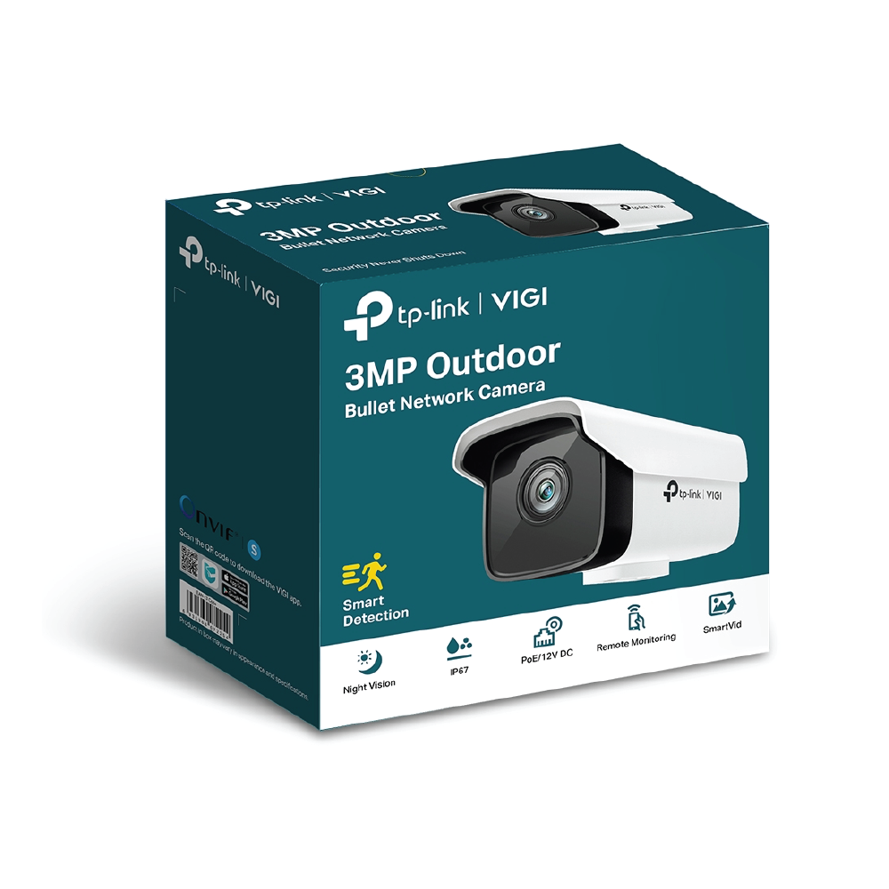TP-Link VIGI C300HP-4 3MP Outdoor Bullet Network Camera (2 HOURS DELIVERY AVAILABLE)