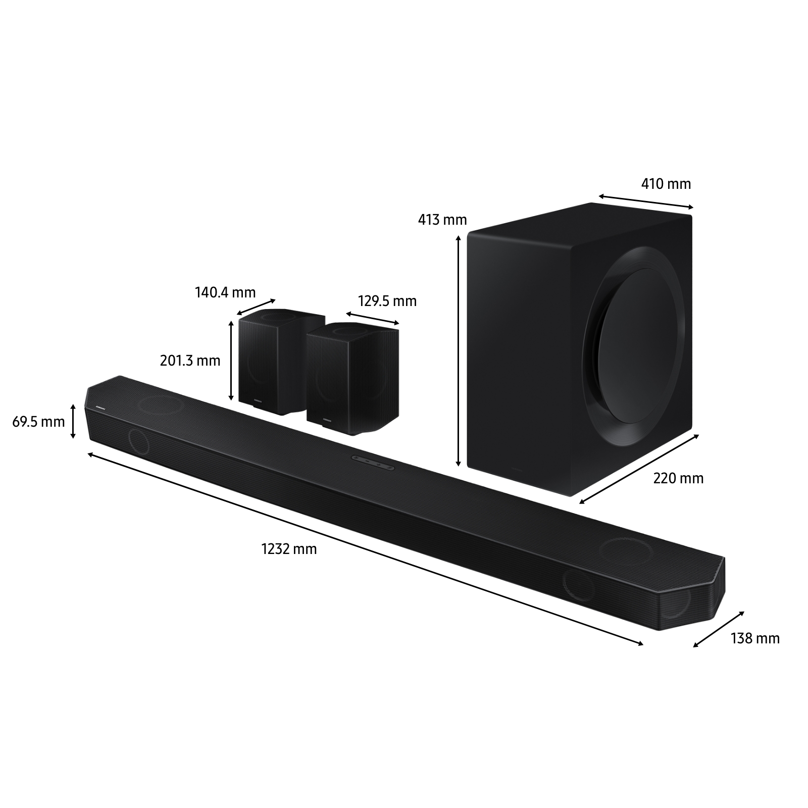 [Bulky] Samsung HW-Q990B/XS 11.1.4ch Soundbar (2022) / 12 Months Warranty