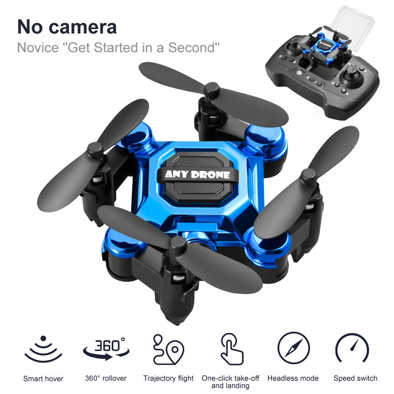 Tongjia Original Official 802 Mini Drone, Hand Operated and Remote Control Nano Quadcopter for Boys Girls Kids , with Batteries, Throw To Go, Flips, Obstacle Avoidance, Circle Flying, Altitude Hold,