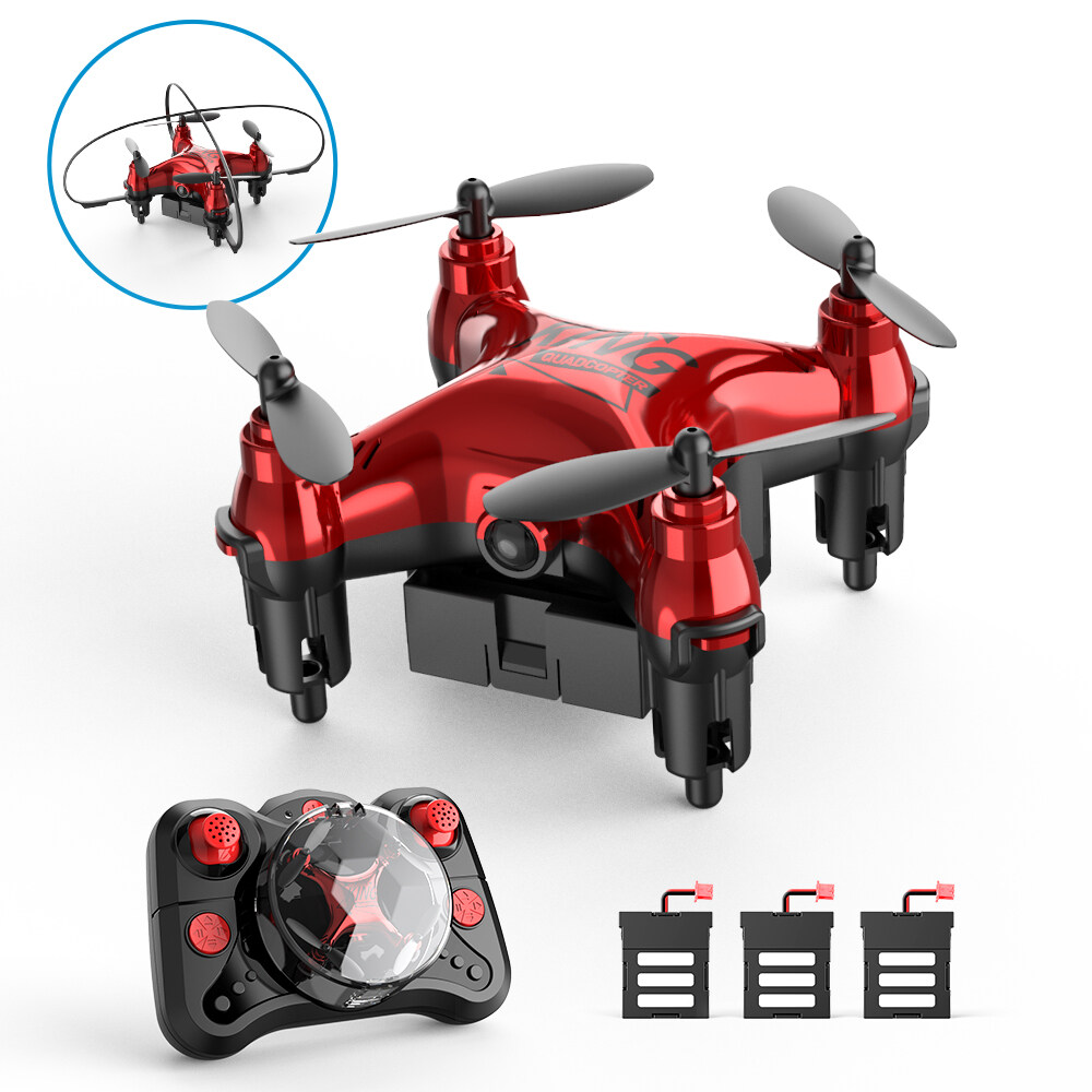 [Free Shipping]Holy Stone HT02|HS410 360° Flip Mini RC Drone Toy Quadcopter Headless Drones 3 Speed Mode Drone One Key Land Auto Hovering Helicopter Suitable for Boys Beginners