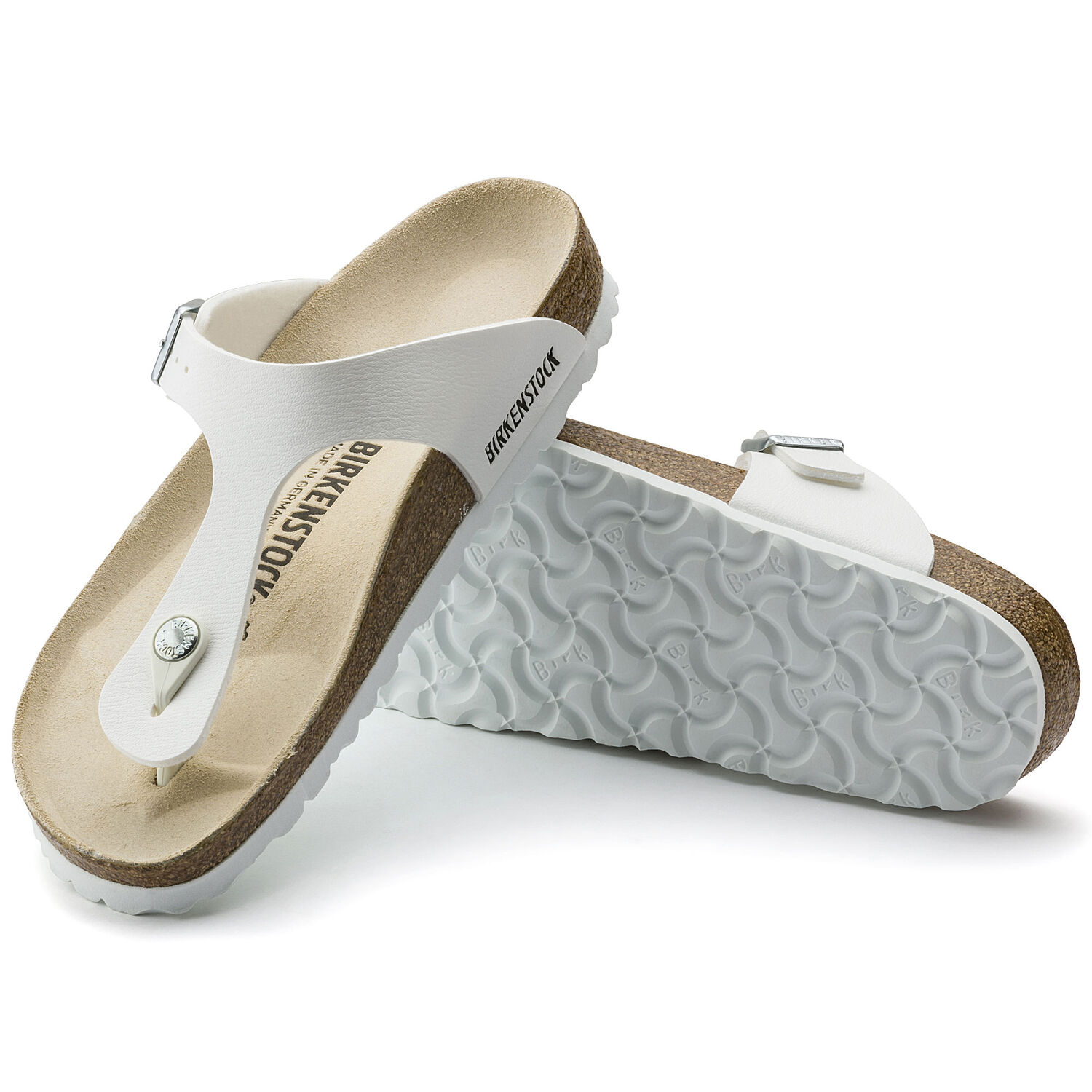 Birkenstock Arizona EVA Women's Narrow Width Sandals in Silver