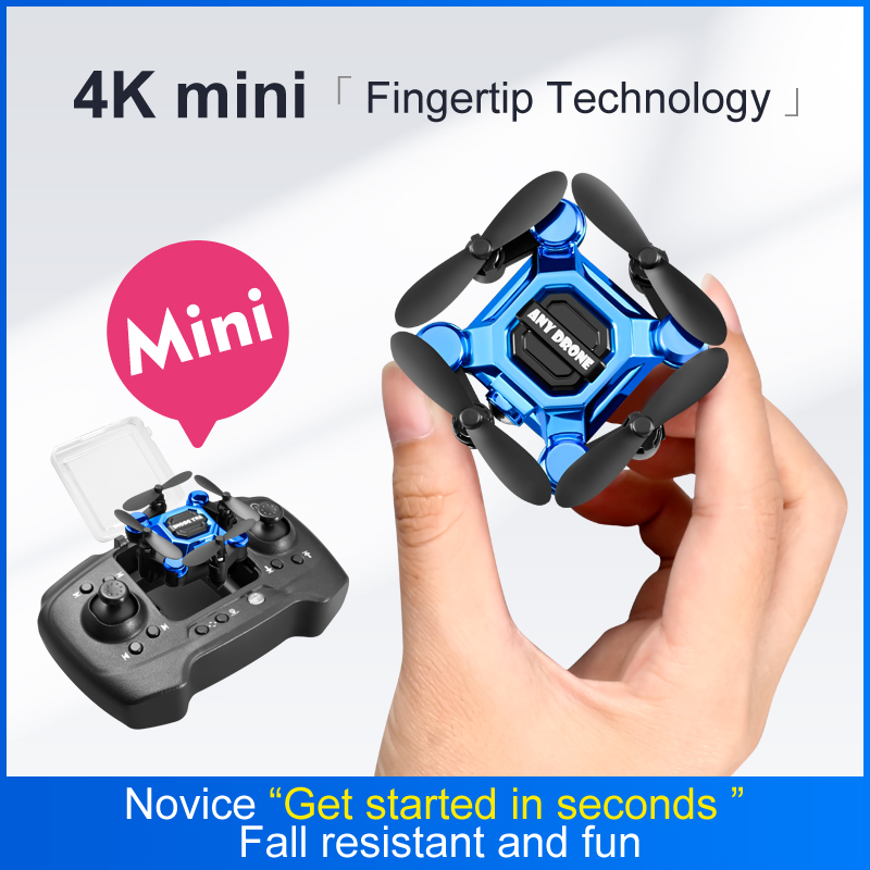Tongjia Original Official 802 Mini Drone, Hand Operated and Remote Control Nano Quadcopter for Boys Girls Kids , with Batteries, Throw To Go, Flips, Obstacle Avoidance, Circle Flying, Altitude Hold,