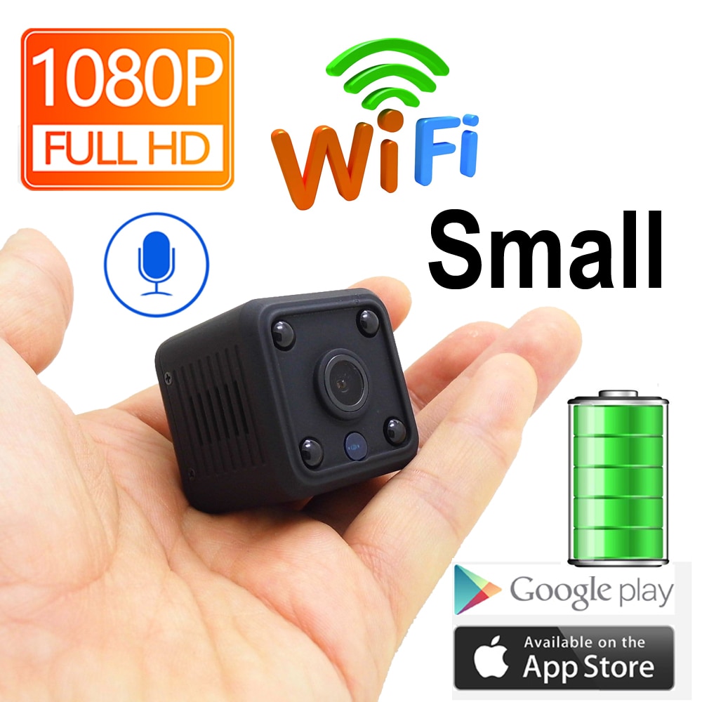 [1080P HD] Original cctv camera for home wireless 1080p hd ip camera connect to cellphone Mini cameras spy hidden Wireless WIFI IP Camera Night Vision Mini Camcorders Kits for Home Security CCTV