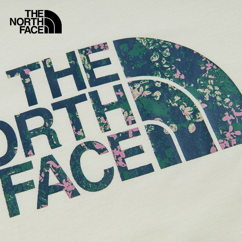 The North Face Women Foundation Graphic Short Sleeve Tee - Vintage White [Asia Size]